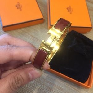 Hermès clic clac bracelet